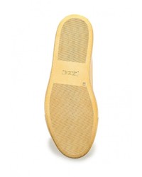 Женские золотые кожаные кеды от Just Cavalli