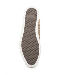 Женские золотые кожаные кеды от Mariamare