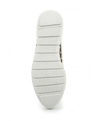 Женские золотые кожаные лоферы от Sergio Todzi