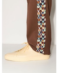 Мужские золотые кожаные низкие кеды от Common Projects