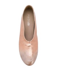 Золотые кожаные туфли от Marsèll