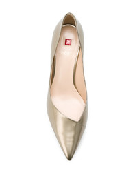 Золотые кожаные туфли от Högl