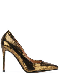Золотые кожаные туфли от L'Autre Chose