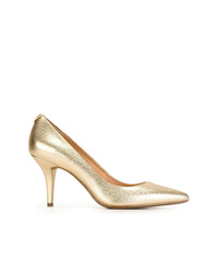 Золотые кожаные туфли от MICHAEL Michael Kors