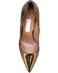 Золотые кожаные туфли от L'Autre Chose