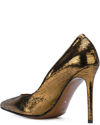 Золотые кожаные туфли от L'Autre Chose