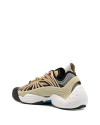 Мужские золотые кроссовки от Lanvin