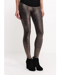 Золотые леггинсы от Topshop