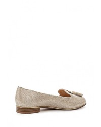 Женские золотые лоферы от River Island