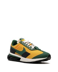 Мужские золотые низкие кеды из плотной ткани от Nike