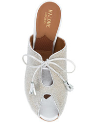 Золотые сабо от Malone Souliers