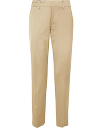 Женские золотые сатиновые классические брюки от Jason Wu GREY