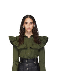 Золотые серьги от Miu Miu