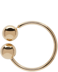 Золотые серьги от J.W.Anderson