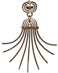 Золотые серьги от Lanvin