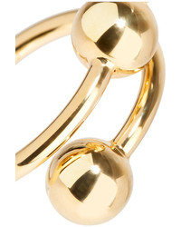 Золотые серьги от J.W.Anderson