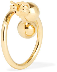 Золотые серьги от J.W.Anderson