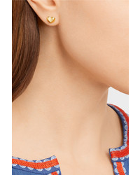 Золотые серьги от Alison Lou