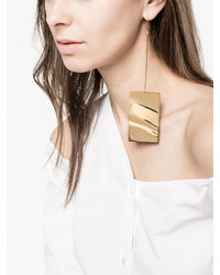 Золотые серьги от MARQUES ALMEIDA