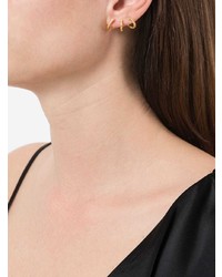 Золотые серьги от Niza Huang