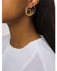 Золотые серьги от Charlotte Chesnais