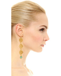 Золотые серьги от Ben-Amun