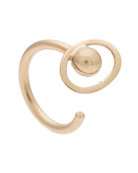 Золотые серьги от JULIEN DAVID