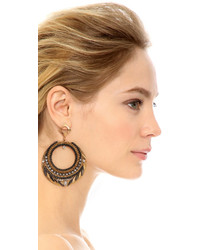 Золотые серьги от Erickson Beamon