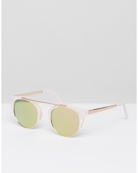 Женские золотые солнцезащитные очки от Asos