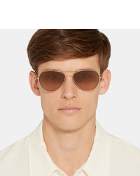 Мужские золотые солнцезащитные очки от Paul Smith