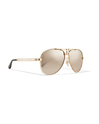 Женские золотые солнцезащитные очки от Givenchy