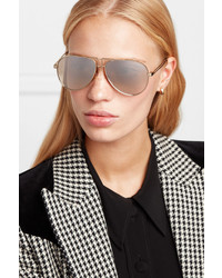 Женские золотые солнцезащитные очки от Givenchy