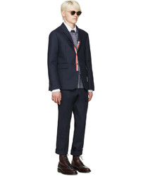 Мужские золотые солнцезащитные очки от Thom Browne