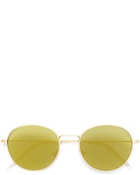Женские золотые солнцезащитные очки от RetroSuperFuture