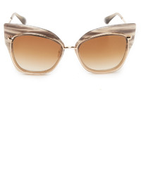 Женские золотые солнцезащитные очки от Dita