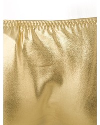 Золотые трусики бикини от Norma Kamali