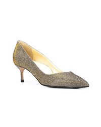 Золотые туфли с пайетками от Sarah Flint