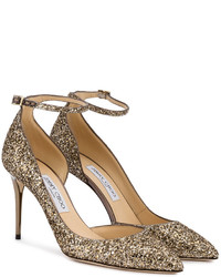 Золотые туфли от Jimmy Choo