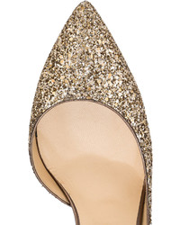 Золотые туфли от Jimmy Choo