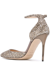 Золотые туфли от Jimmy Choo