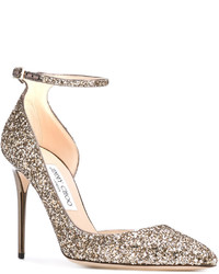 Золотые туфли от Jimmy Choo