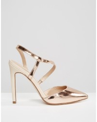 Золотые туфли от Asos