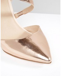 Золотые туфли от Asos