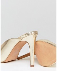 Золотые туфли от Asos