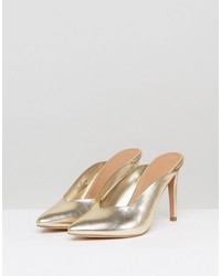 Золотые туфли от Asos