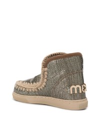 Золотые угги от Mou