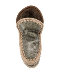 Золотые угги от Mou