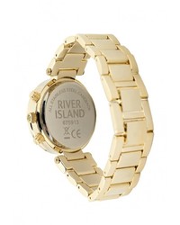 Женские золотые часы от River Island