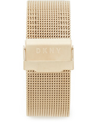 Женские золотые часы от DKNY