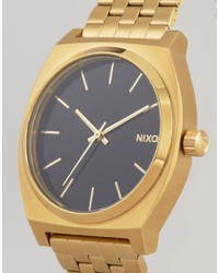 Мужские золотые часы от Nixon
